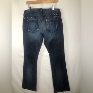 Womens Rhinestone Guess Jeans. Size 36/33
